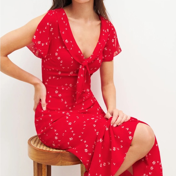 Final Offer! NWT REFORMATION Talleen Dress, Fresno, size 2 - Picture 1 of 4